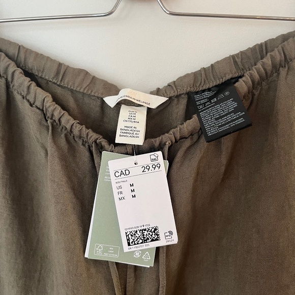 H&M Linen Blend Pants - Picture 2 of 3